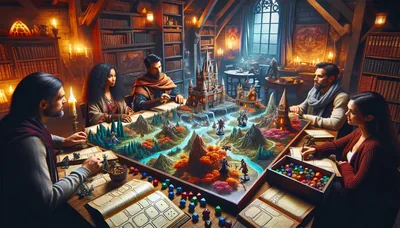 Jeu de Plateau Donjon et Dragon