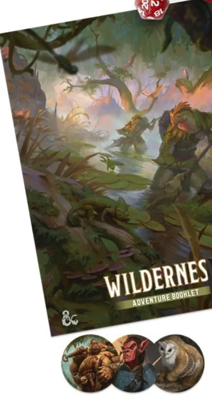 Livret d’aventure et jetons de personnages